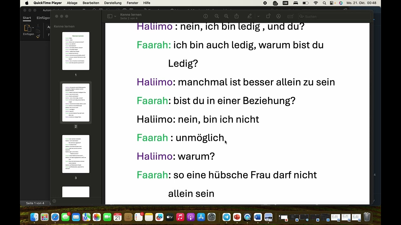 kennen lernen part1