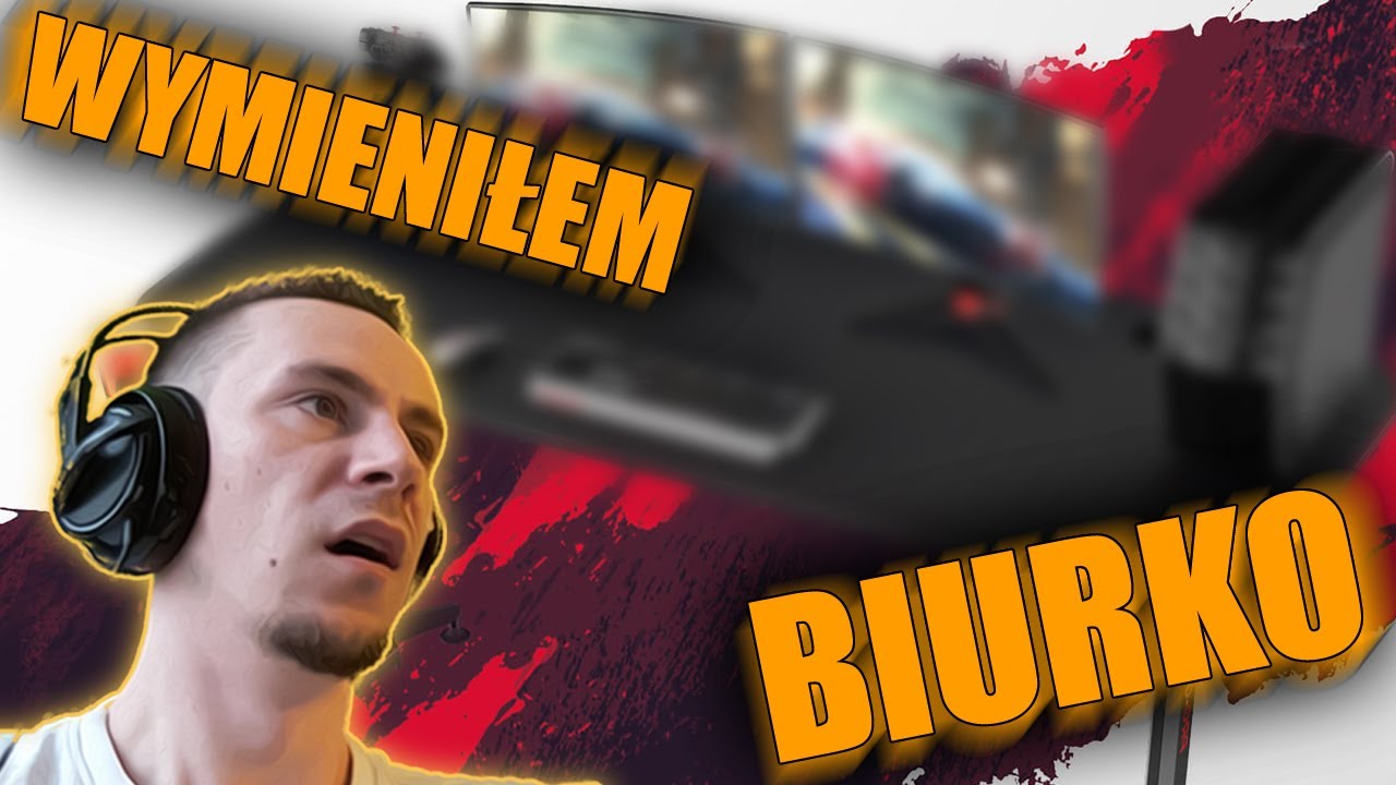 vlog - Zamieniam Biurko na D 3000 od Pro-Gamer - Upgrade Stanowiska cz.2