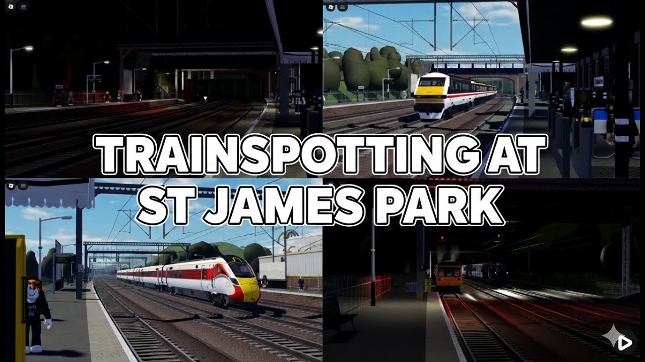 Trainspotting At St James Park | British Railway Roblox |