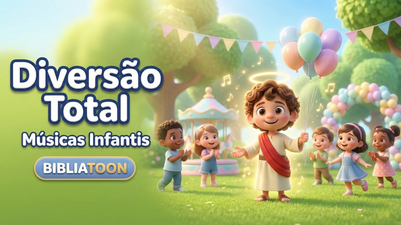 Música Gospel Infantil 🎪 Canções para a Criançada se Divertir | BIBLIATOON