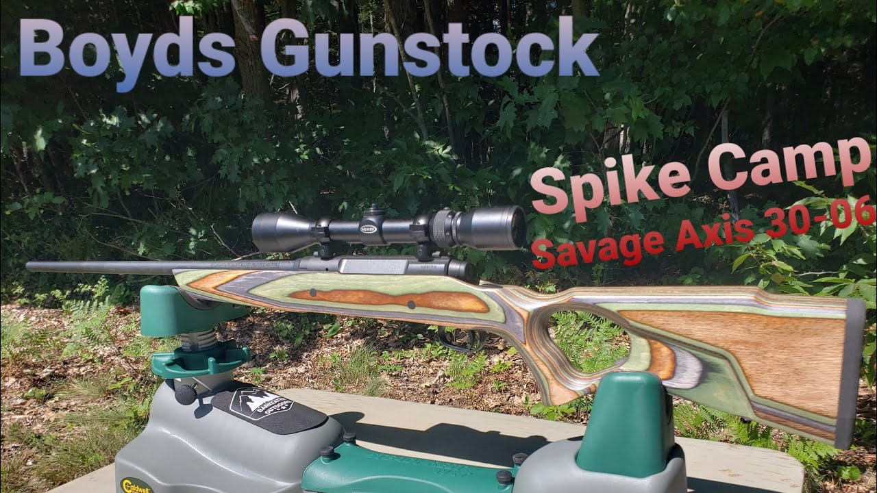 Преобразование Savage Axis с ложей Boyds Spike Camp — невероятная точность и точная стрельба на д...