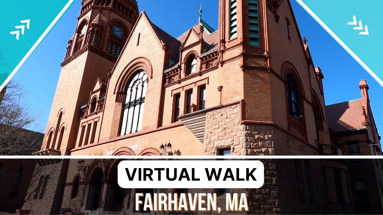 Discover Historic Fairhaven, MA: Walking Tour of Center & Main Streets Town Background Ambiance