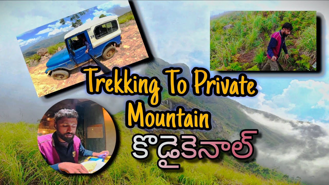Kodaikanal లో Private Mountain Trek | Telugu Travel Vlog | Galaxy Mount