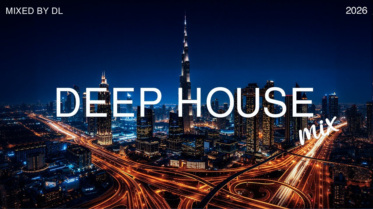 Sleepless Streets, Slow Beats 🌙 Deep House Mood | Mixed By DL Music