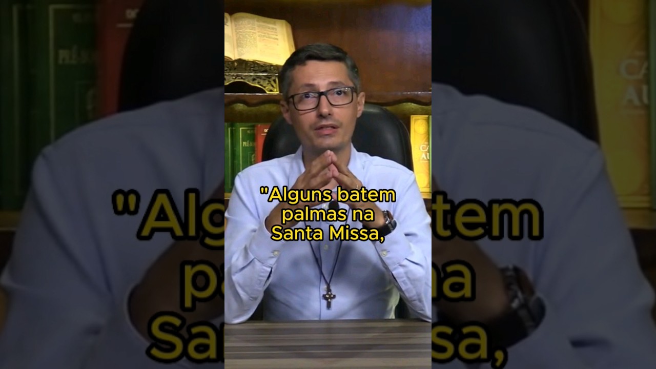 Pode BATER PALMA na MISSA? | Prof. Raphael Tonon - Santa Missa