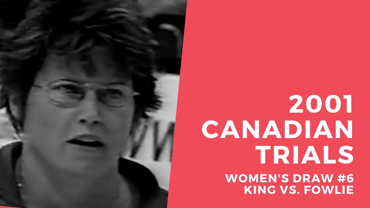 2001 Canadian Curling Trials - Women's Draw #6 - Cathy King (AB) vs. Heather Fowlie (AB)