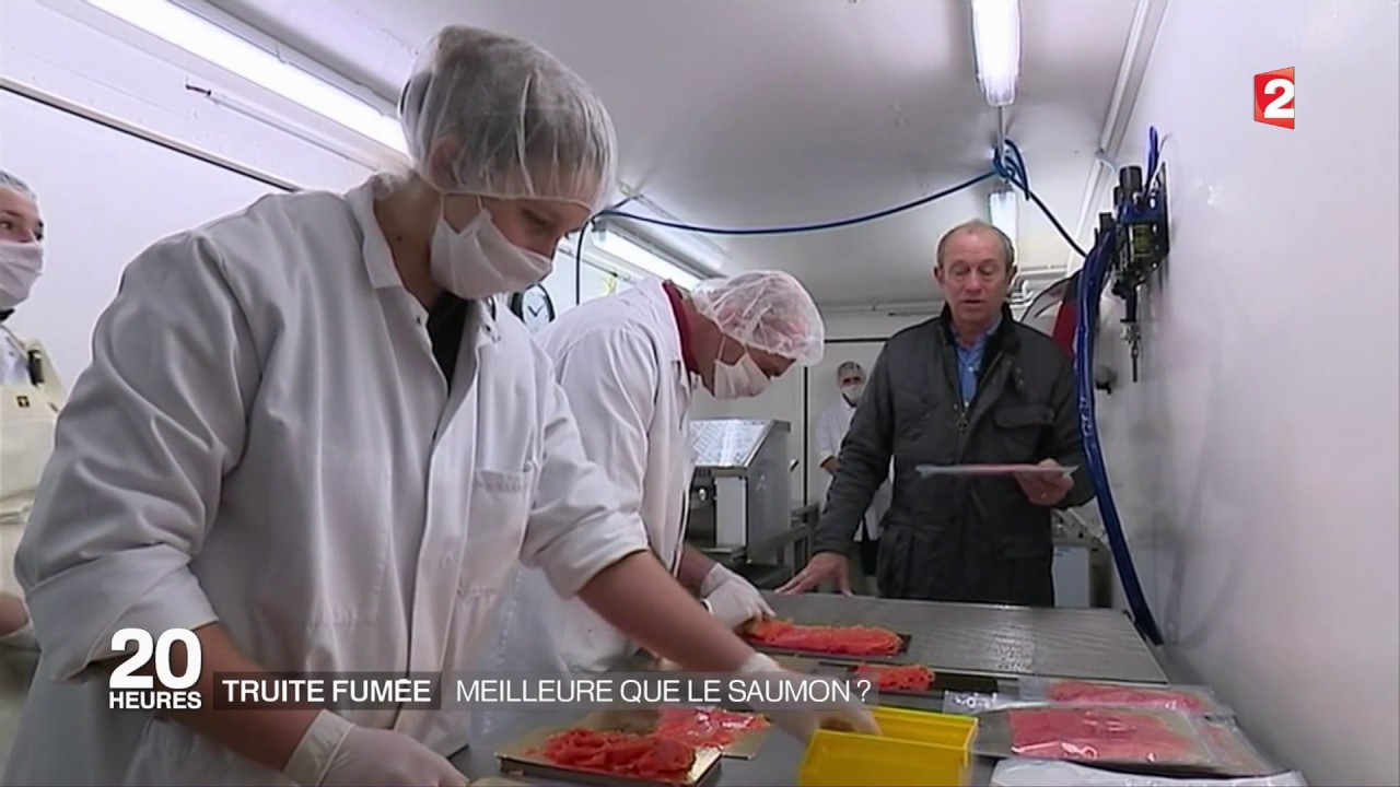 BRETAGNE TRUITE Reportage sur la Truite Fumée Journal TV France 2