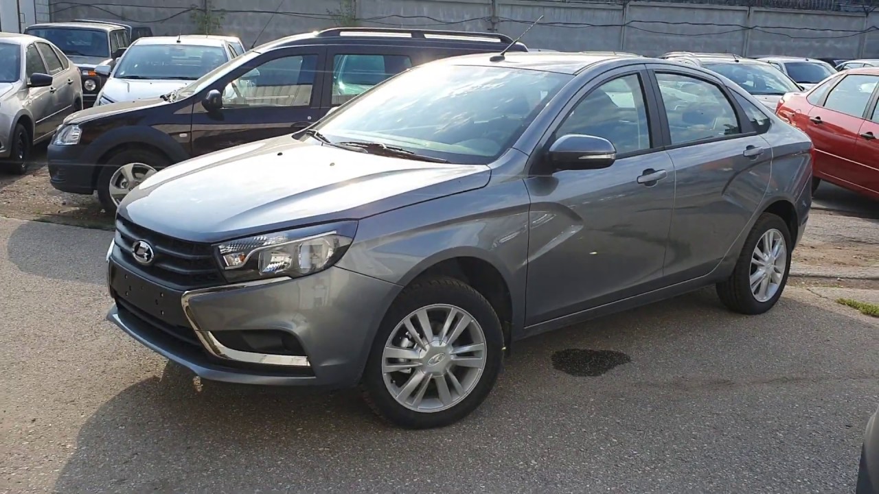 Лада Веста Comfort image 2019 год. Цвет Плутон