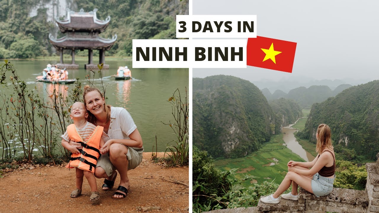 Things to do in NINH BINH, Vietnam 😍 (Trang An Boat Tour, Hiking Mua Caves & Bich Dong Pagoda)