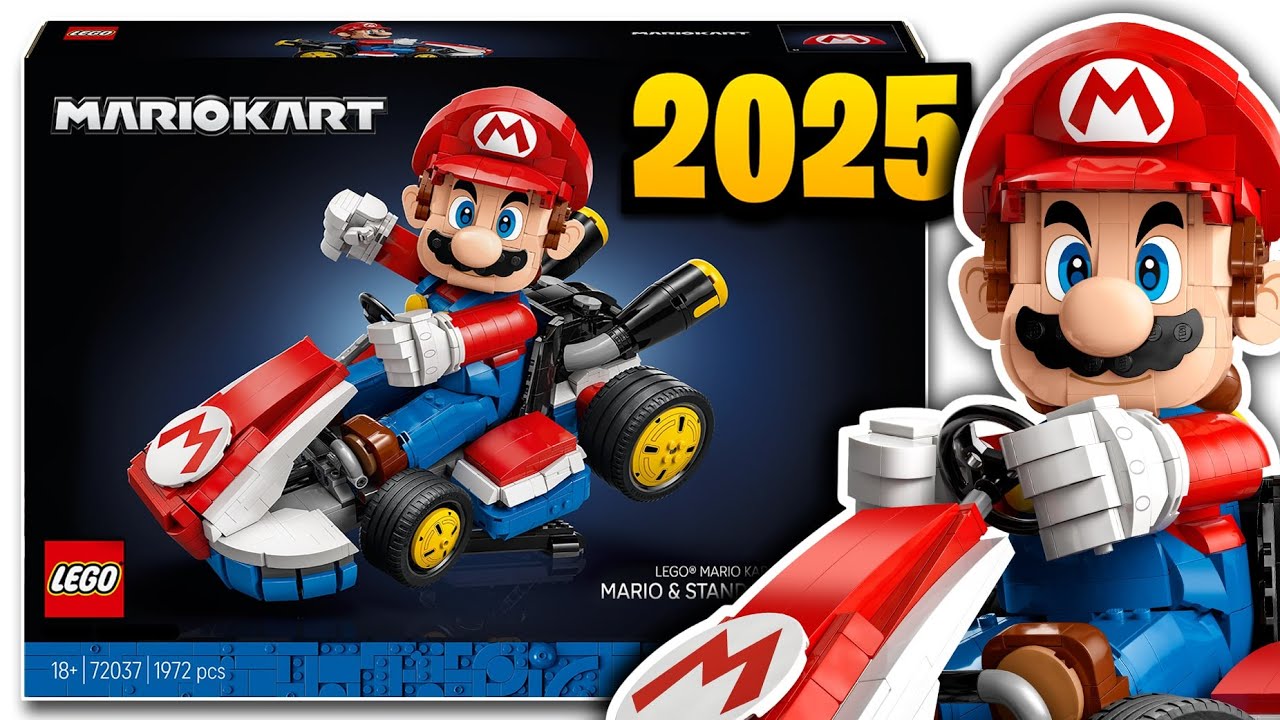 LEGO Super Mario Kart &ndash; Mario & Standard Kart OFFICIALLY Revealed