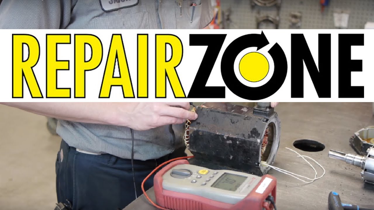 Servo Motor Repair Process at REPAIR ZONE