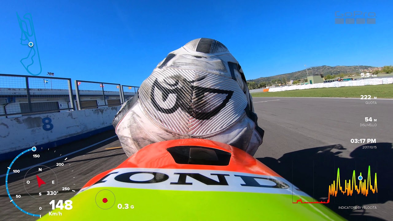 Magione onboard Honda CBR 600RR 08 - Gopro HERO 6 Black 4k