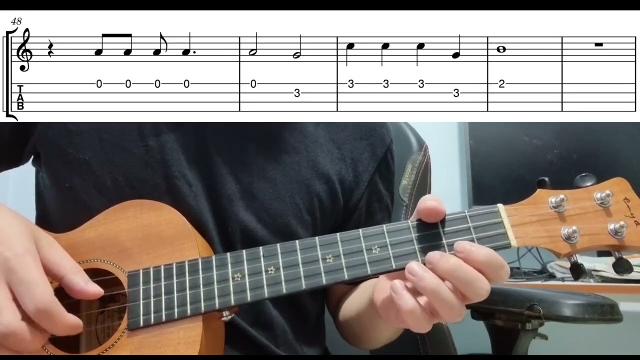 Lava (Pixar) - Easy Beginner Ukulele Tabs With Playthrough Tutorial Lesson