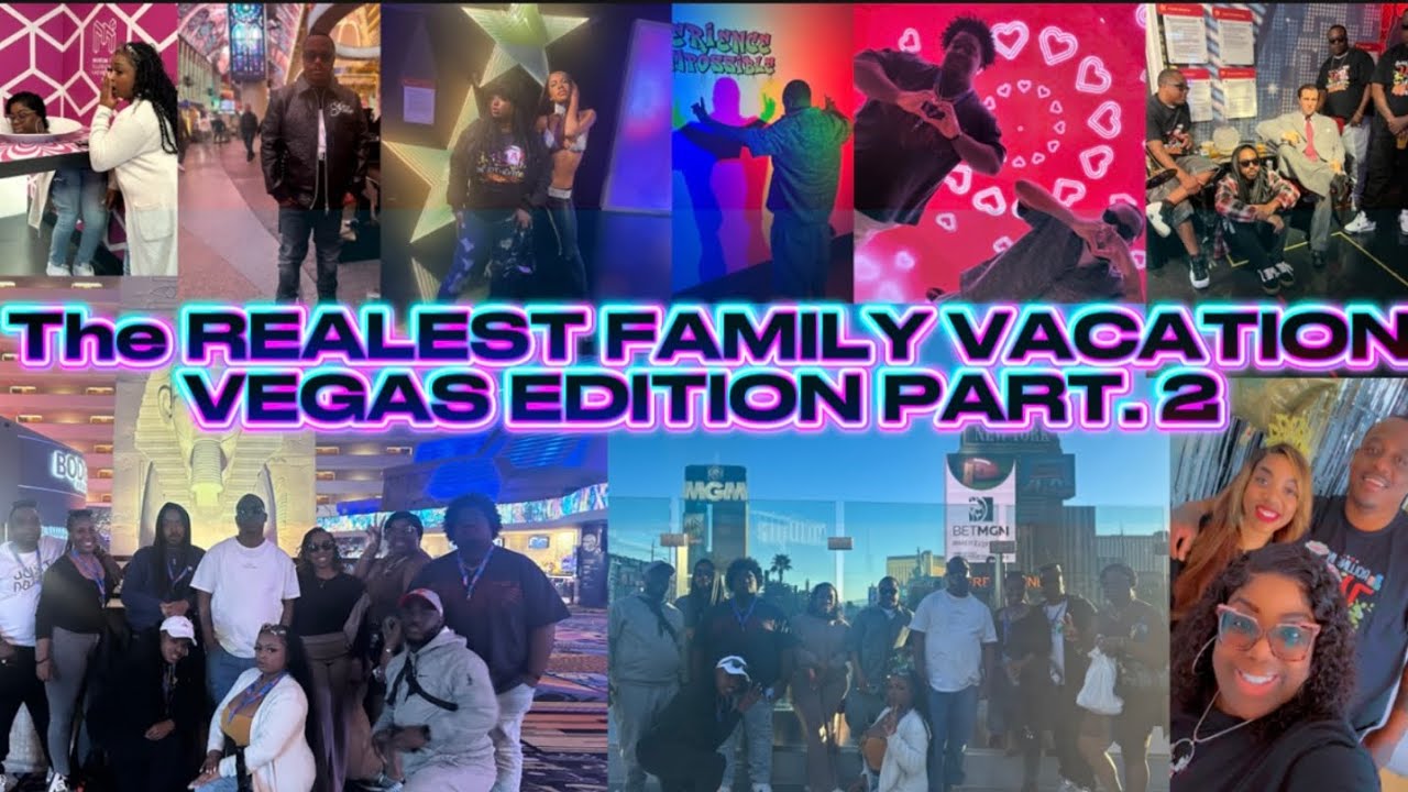 The Realest Family Vacation✨: Vegas Part 2: What REALLY Went Down 😭🎰
