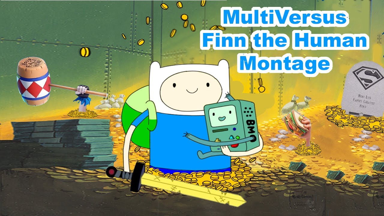 Finn the Human? more like Binn the Human (MultiVersus Montage)