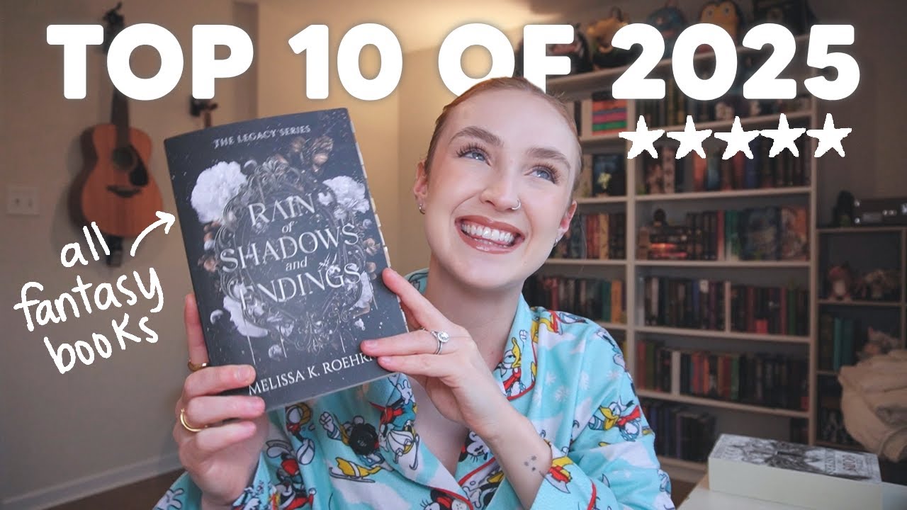 The 10 best fantasy books I read this year (narrowed down from a list of 83 total reads!)
