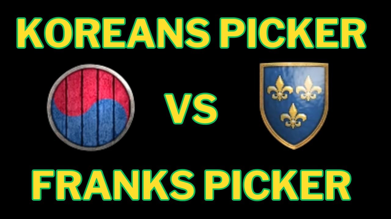 How to deal with Franks pickers (as a Koreans picker)