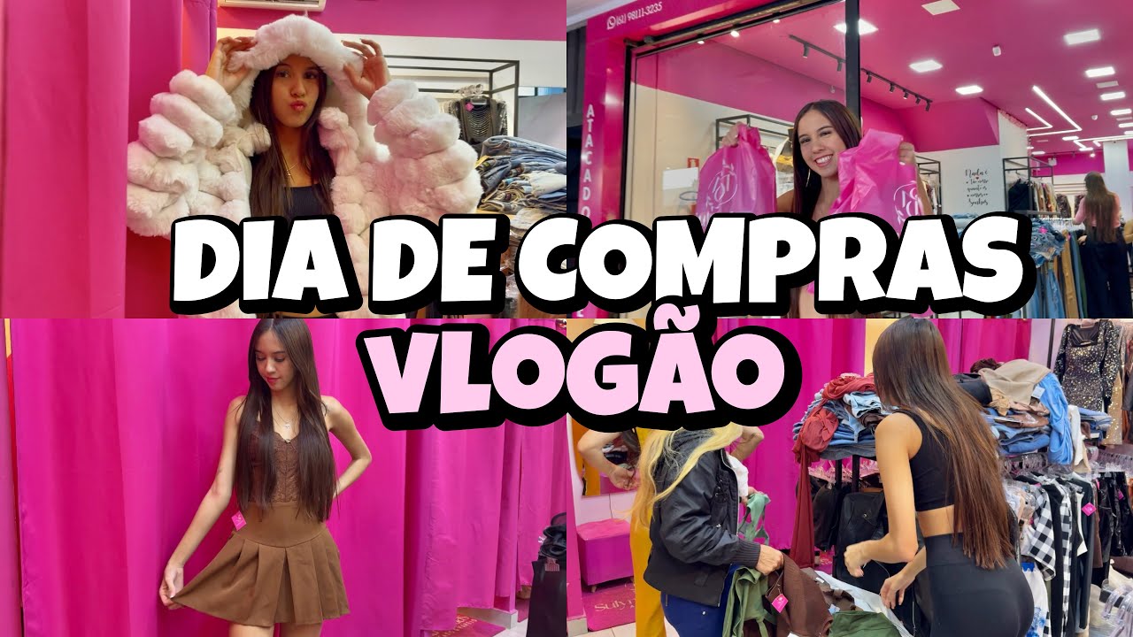 VLOGÃO: um dia comigo| comprei uma lancheira na gocase| comprei uma bíblia| publi| shopping🛍️💖✨