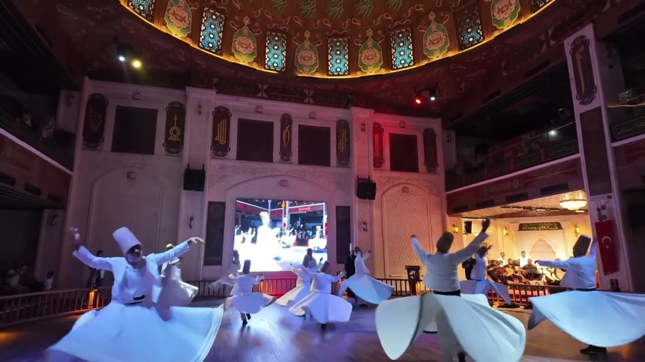 Şanlıurfa’da Semazen Gösterisi Mevlana Celaleddin Rumi Camii ve Külliyesi