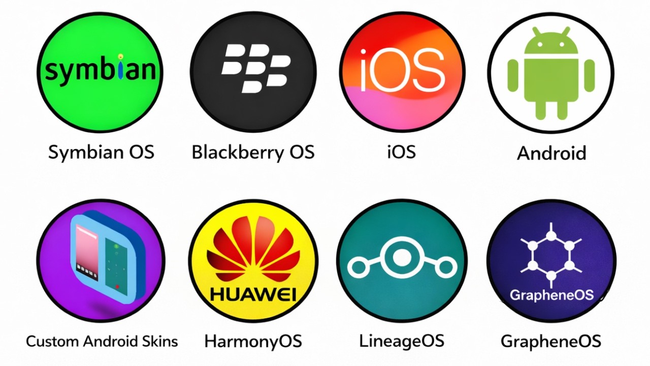 Every Mobile Operating System Explained in 8 Minutes