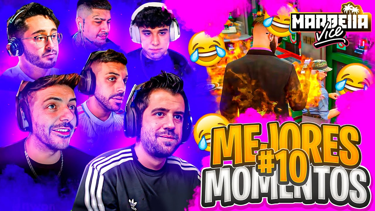 🌴😂MEJORES MOMENTOS MARBELLA VICE 2 #10😂🌴AURON, NEXXUZ, SPURSITO, DjMaRiiO #marbellavice