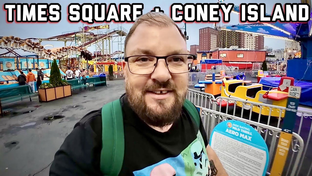 TIMES SQUARE + CONEY ISLAND | USA TRIP VLOG 2025