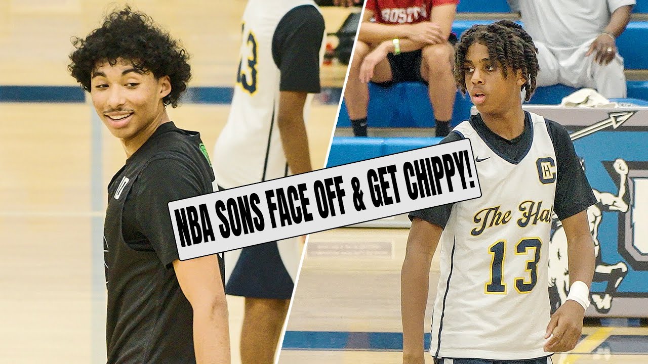Dwayne Wade pulled up to see CP3 Jr take on a STACKED 5⭐️ AZ Compass squad! 🔥🎥