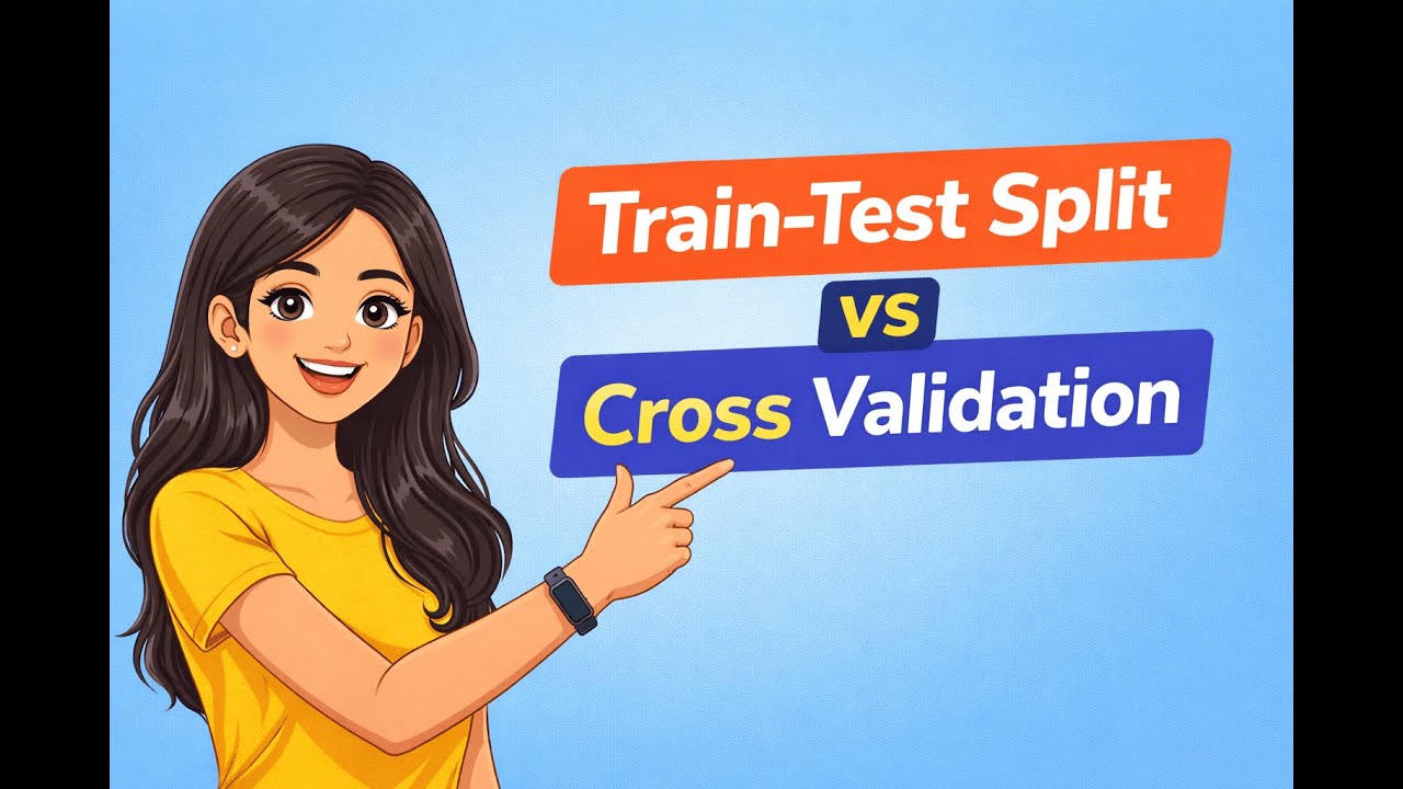 Train-Test Split vs Cross Validation  for Beginners | Train-Test Split vs Cross Validation