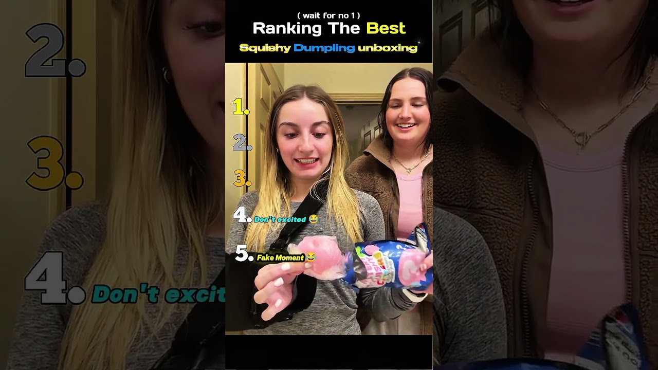 Ranking The Best Squishy Dumpling Moments 🥟🔥#SquishyDumpling#DumplingUnboxing#SquishyToy