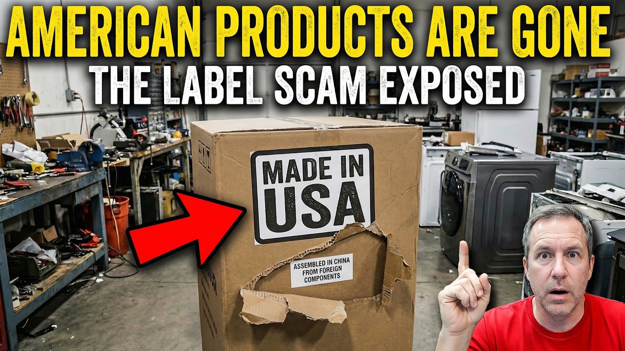 Why You Can't Buy Real American Products Anymore (The Label Scam)