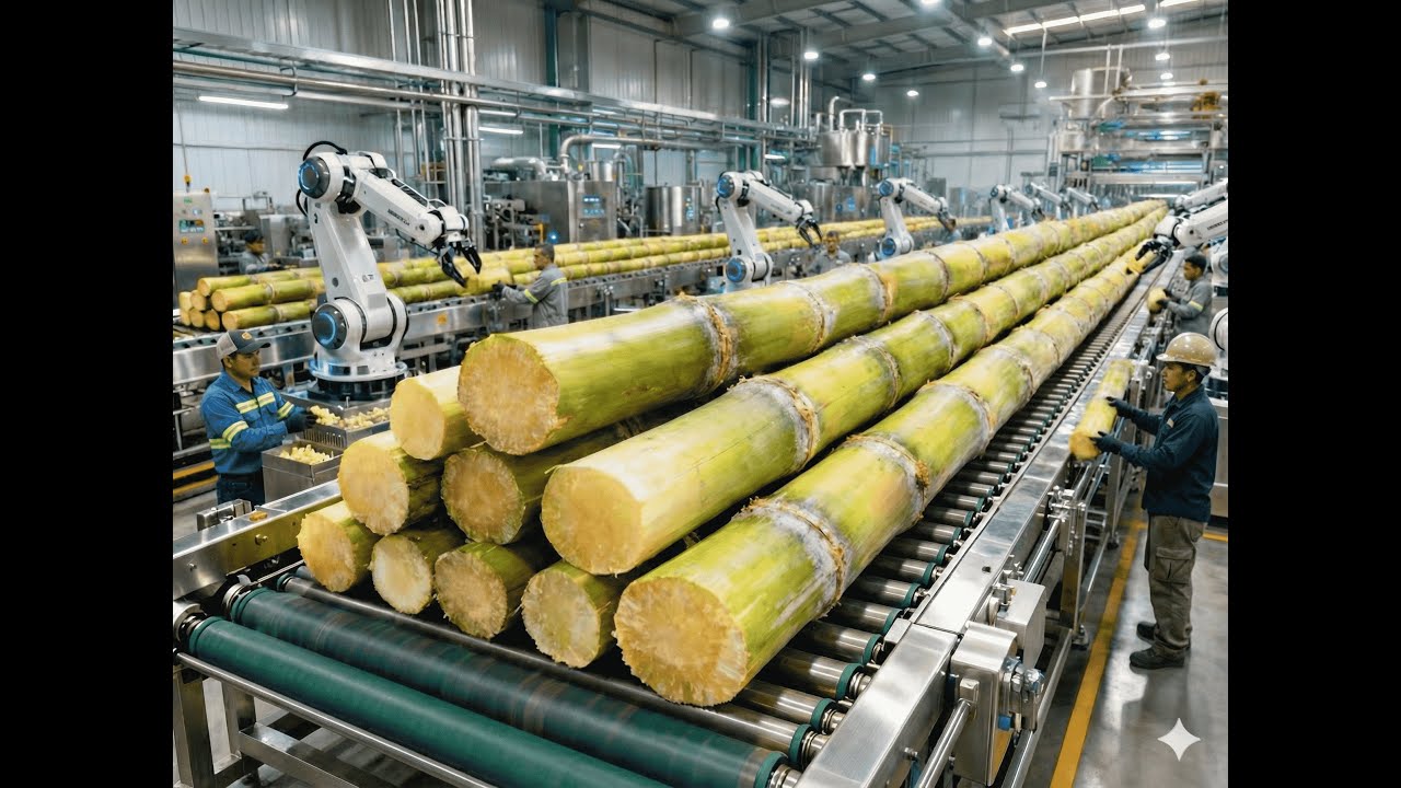 Inside the World&rsquo;s Modern Sugar Factories | Full Manufacturing Process