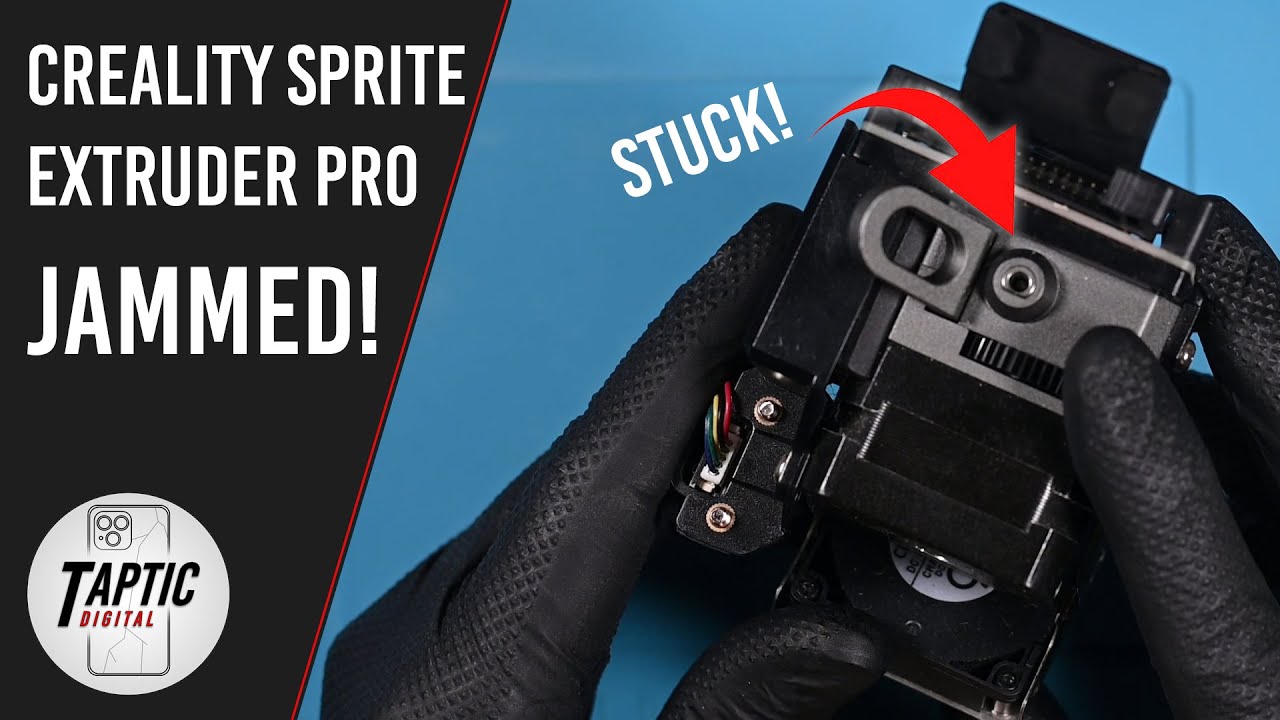 All jammed up! - Creality Sprite Extruder Pro Teardown