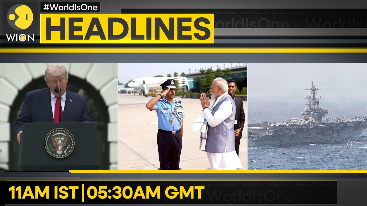 PM Modi Departs for Seychelles Visit | US and Iran Trade Fresh Military Strikes | WION Headlines
