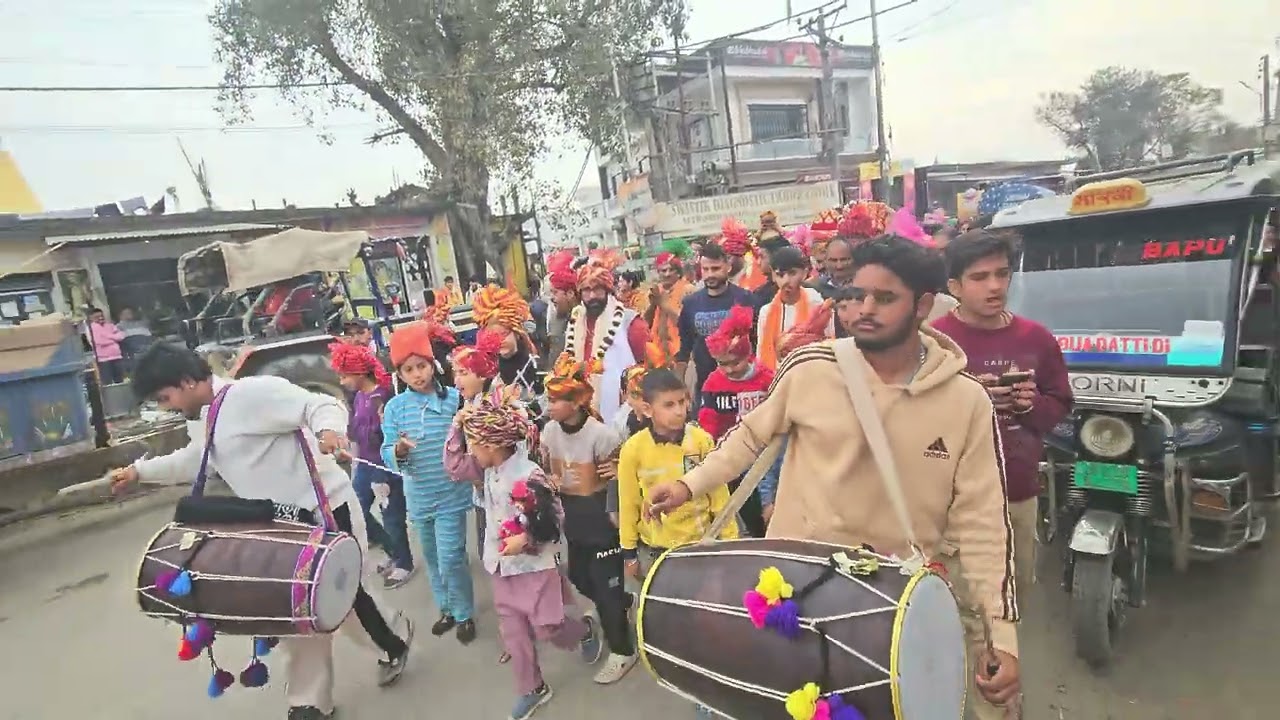 श्री राधा कृष्ण मन्दिर गांव पोनी चक्क जम्मू जल यात्रा के साथ कथा महायज्ञ का समापन 
