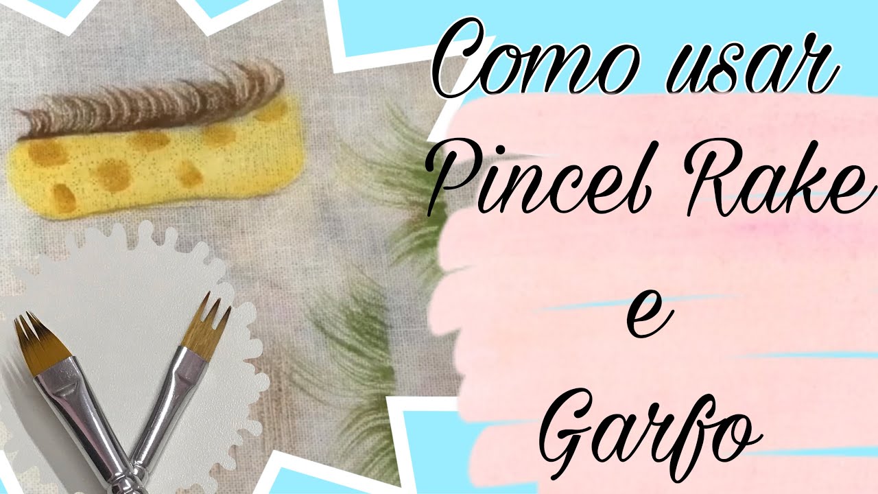 Como usar o pincel Rake e garfo da condor @MundoCondor #condor #pinceis