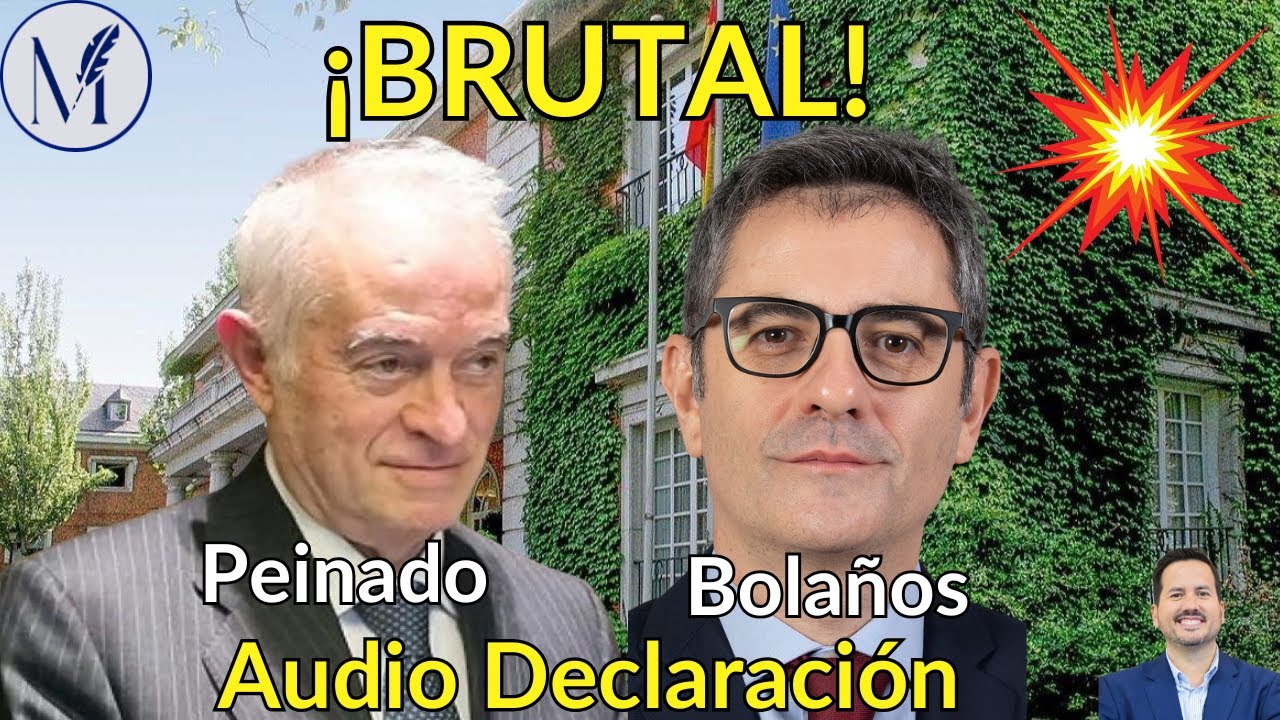 🔥¡BRUTAL!🔥 La tensa declaración de Bolaños ante el juez Peinado por el caso Begoña Gómez