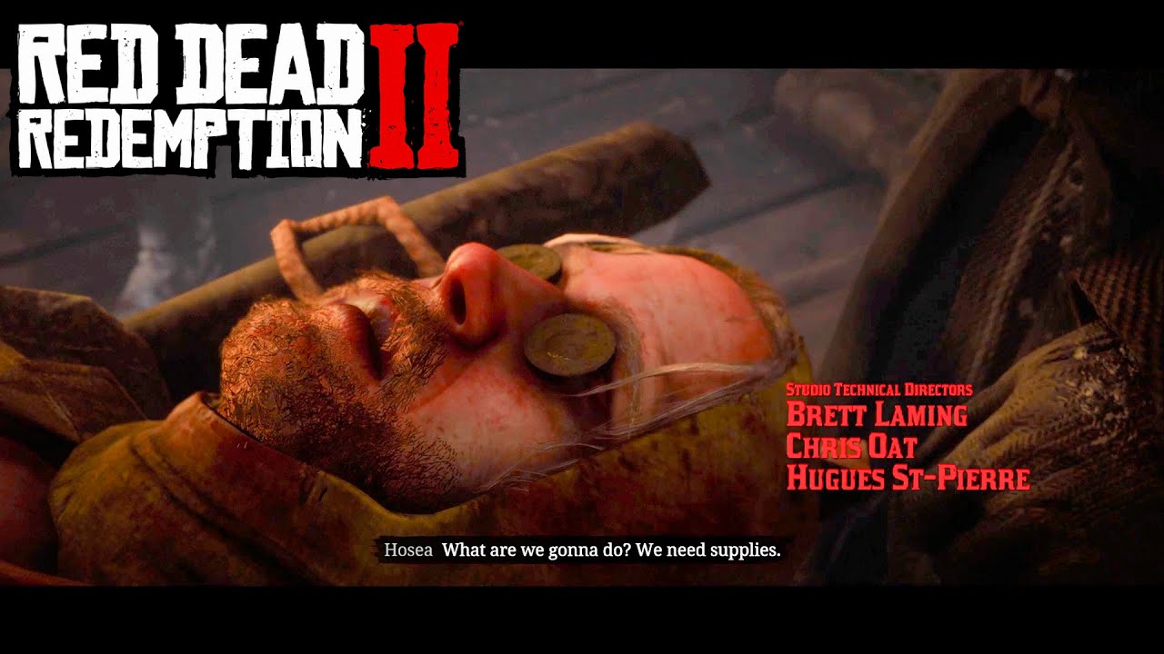 Davey Callander dies - RDR2