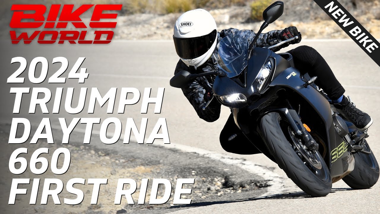 2024 Triumph Daytona 660 | First Launch Ride