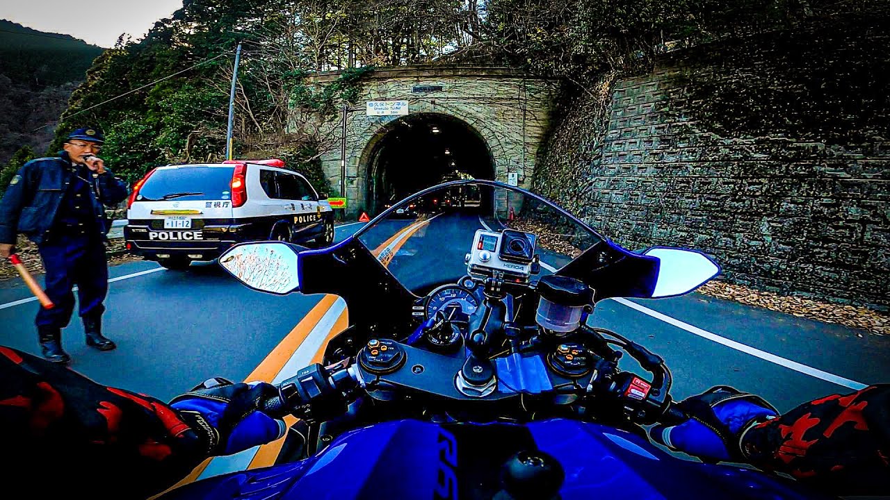 Drive the edge of Tokyo | YAMAHA YZF-R6 | GoPro HERO8