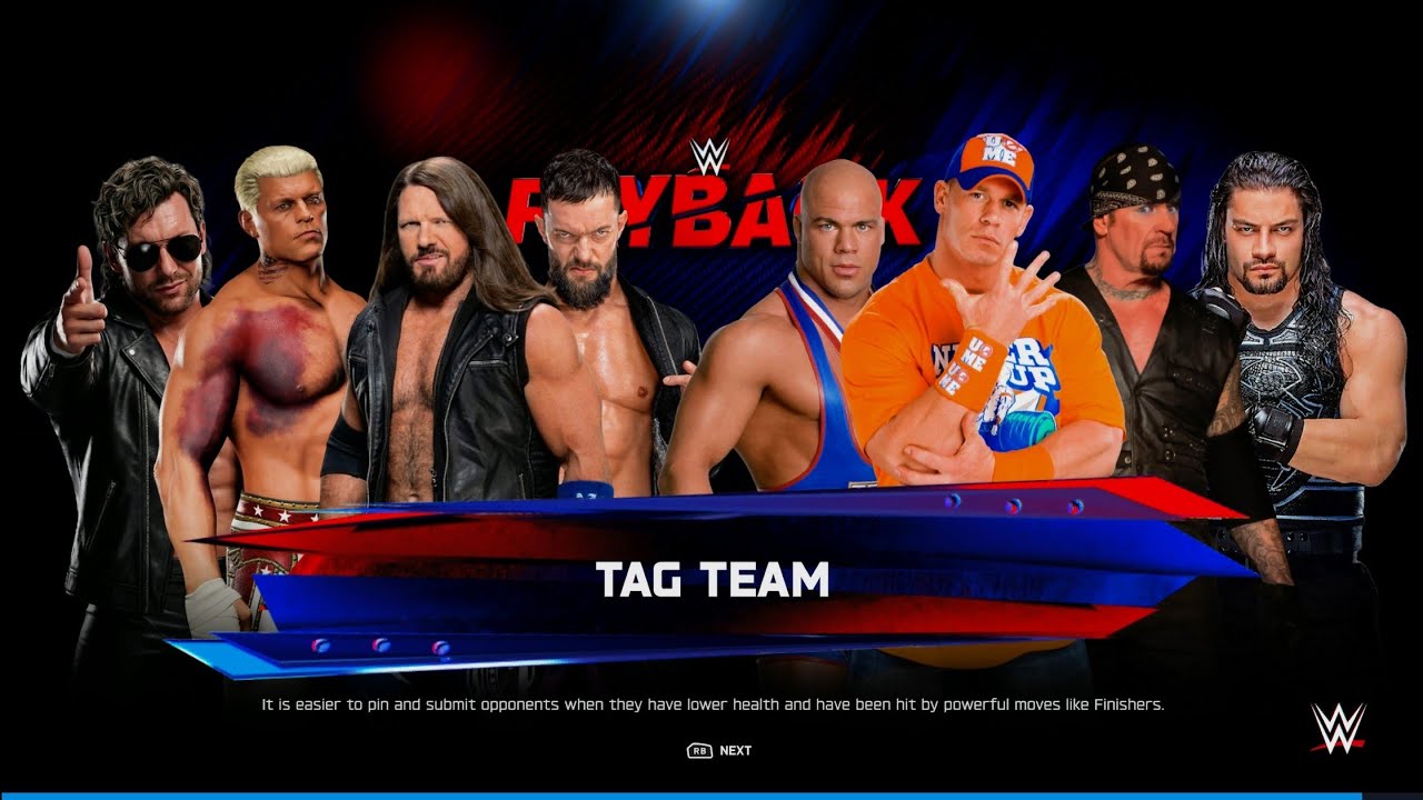 Aj Styles & The Bullet Club Vs His Best Opponents - Tag Team Elimination Match | WWE 2k25 
