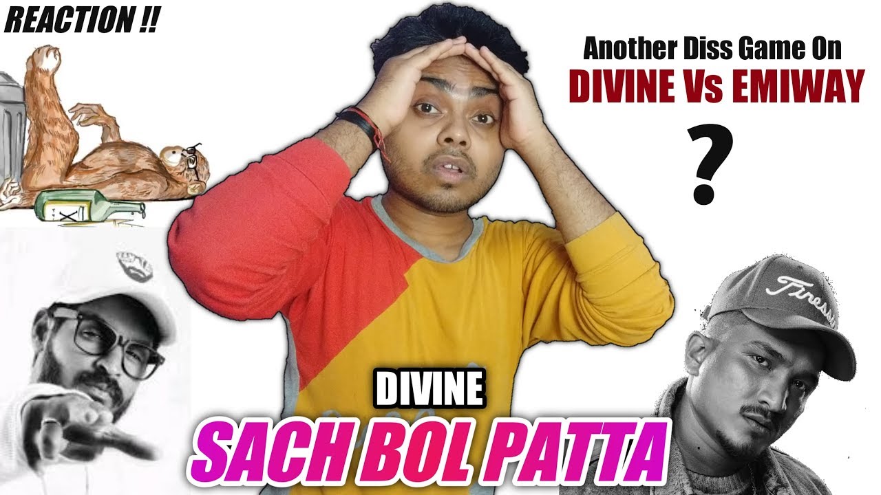 DIVINE - SACH BOL PATTA | DIVINE DISS TO EMIWAY BANTAI | DIVINE | XtylishSID