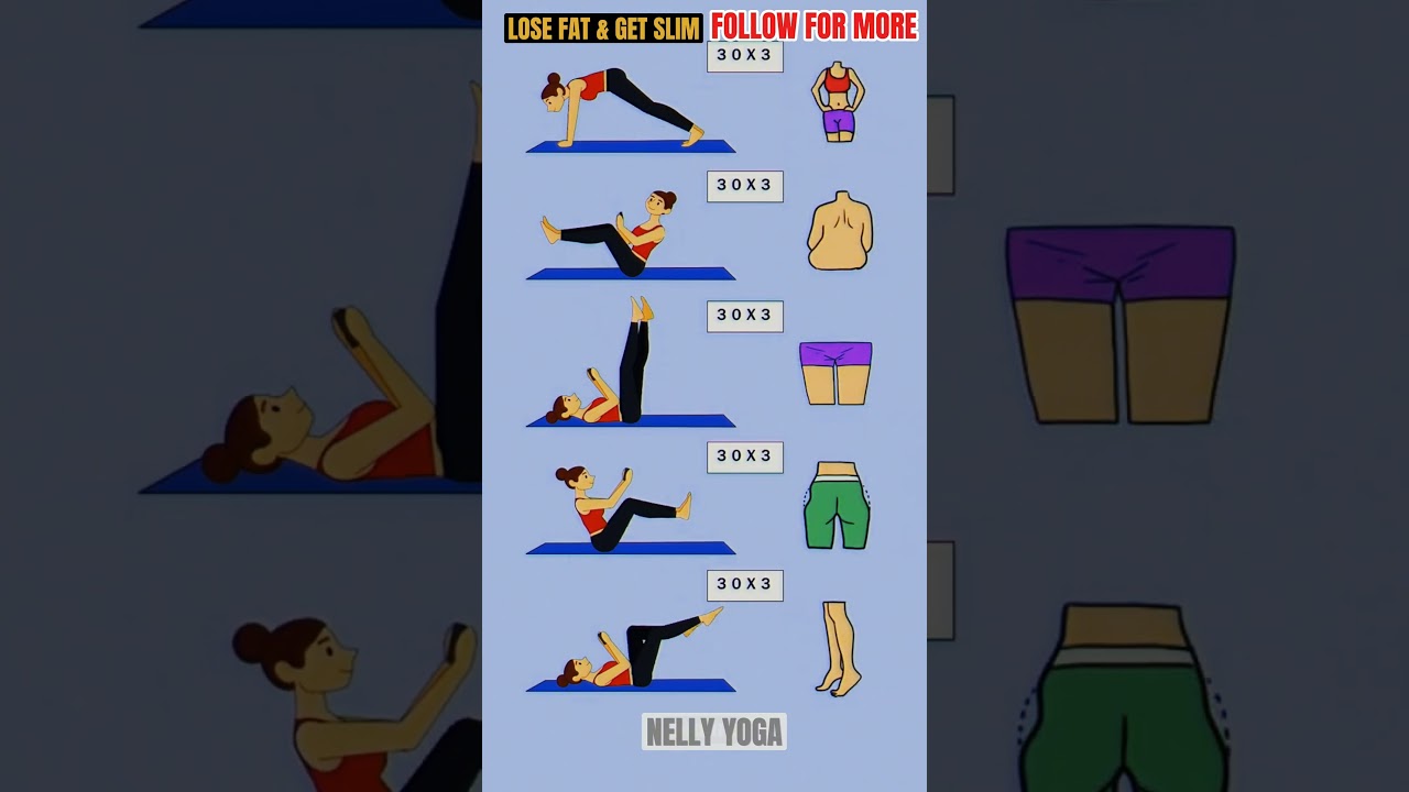 How to lose belly fat in 1 WEEK 🔥🔥🔥 #loseweightfast #losefatathome #bellyfat #homeworkout