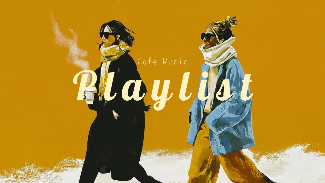 [playlist] ☕Winter Café Jazz for Walking & Working 🎧 | Chill Commute Vibes