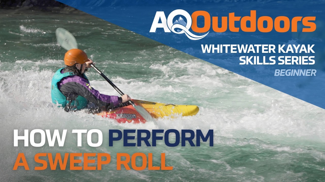 Как перевернуть каяк — Sweep Roll | Введение в серию «Сплав по бурной воде»