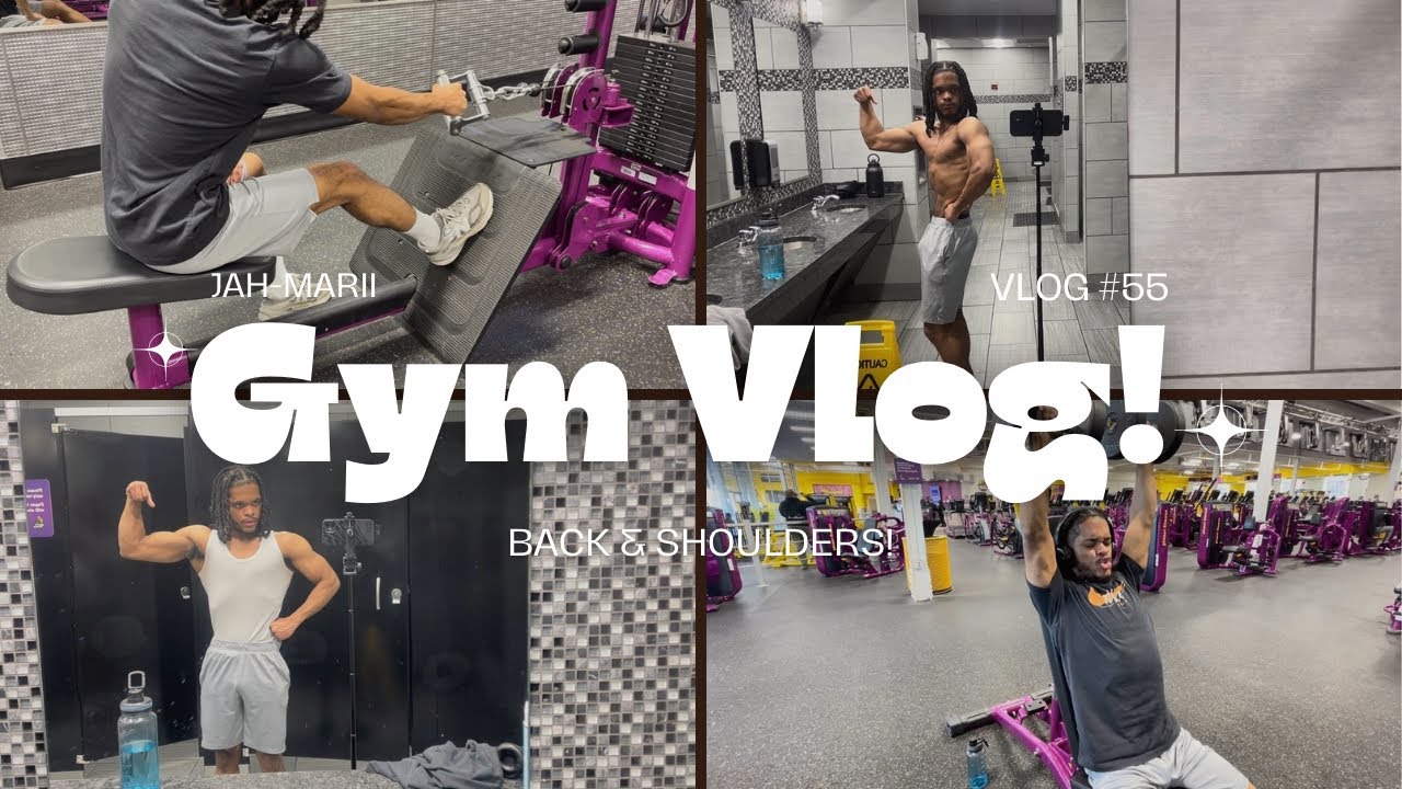 Gym Vlog Day 55! (Back & Shoulders!)