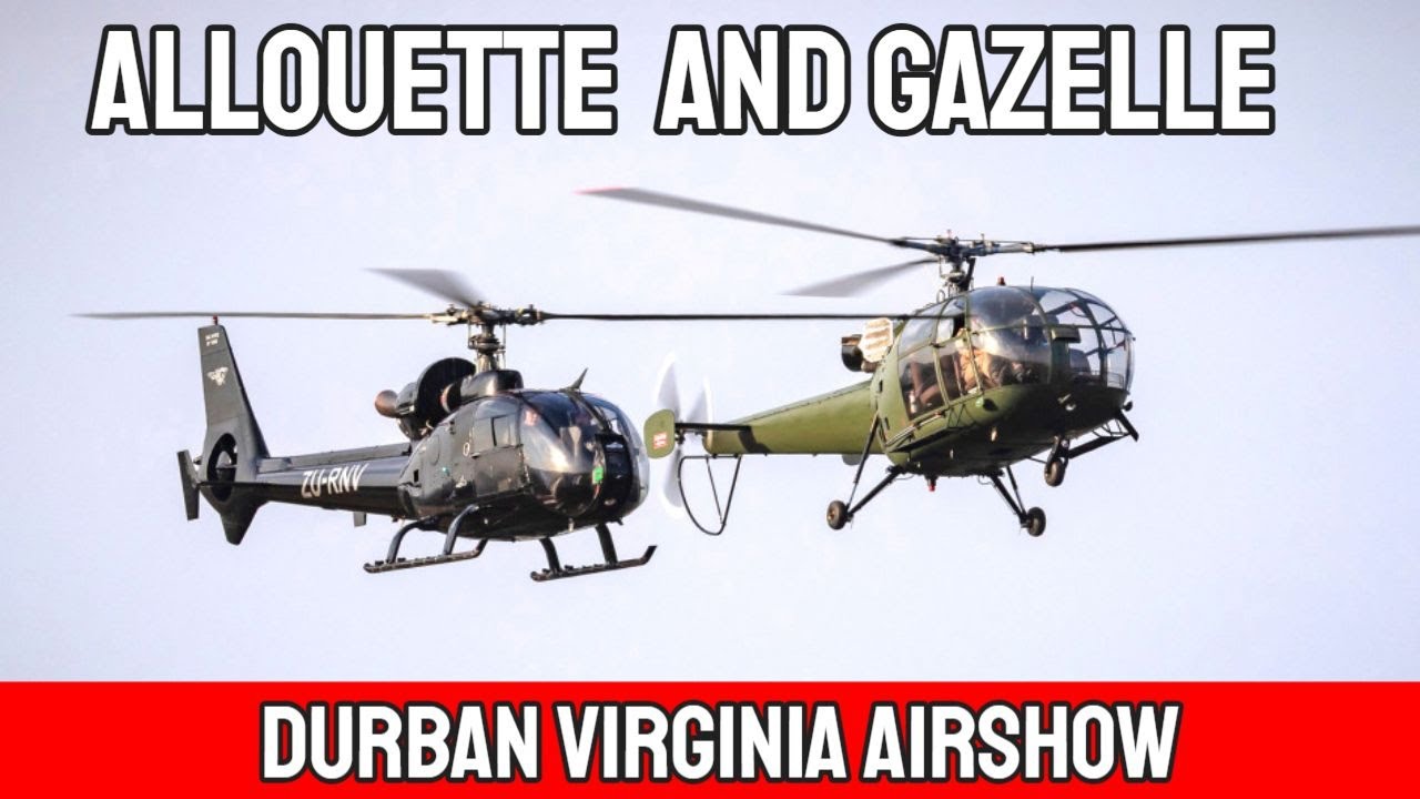 Alouette III and Gazelle Helicopter Display