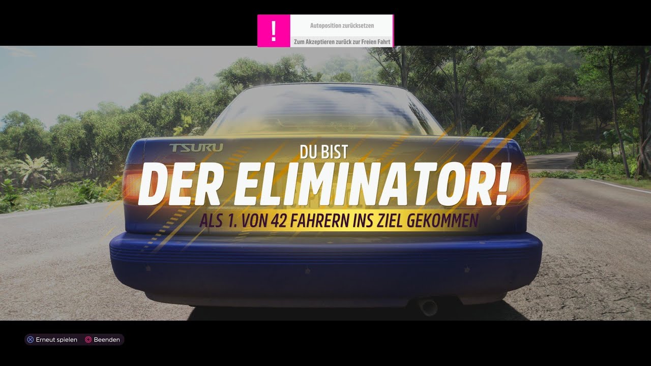 Forza Horizon 5 #344 win with Level 1 Car in Forza Eliminator on PS5