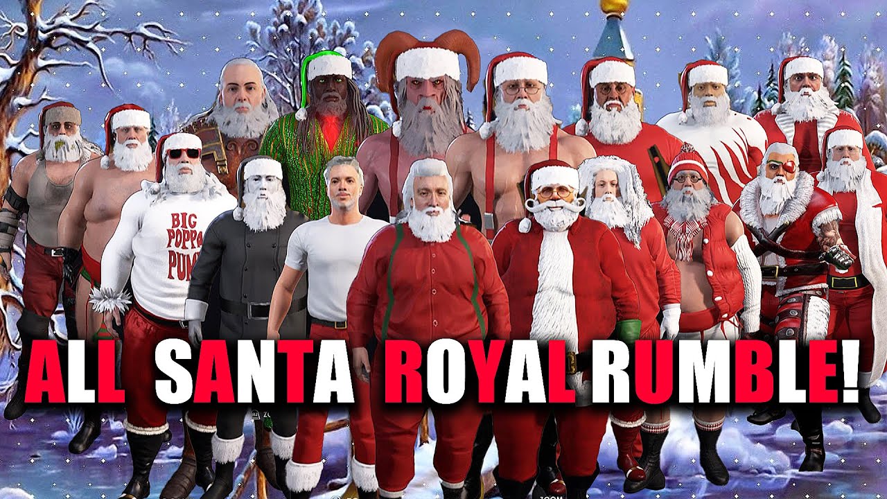 Santa Is Coming To Town!! [WWE Royal Rumble Style!!!] [S4. Ep. 23]