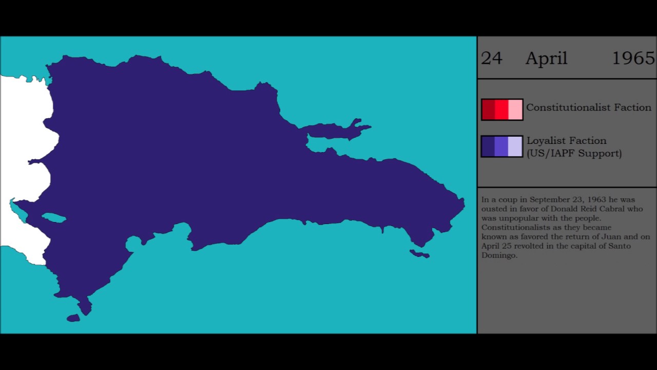 The Dominican Civil War - Every Day