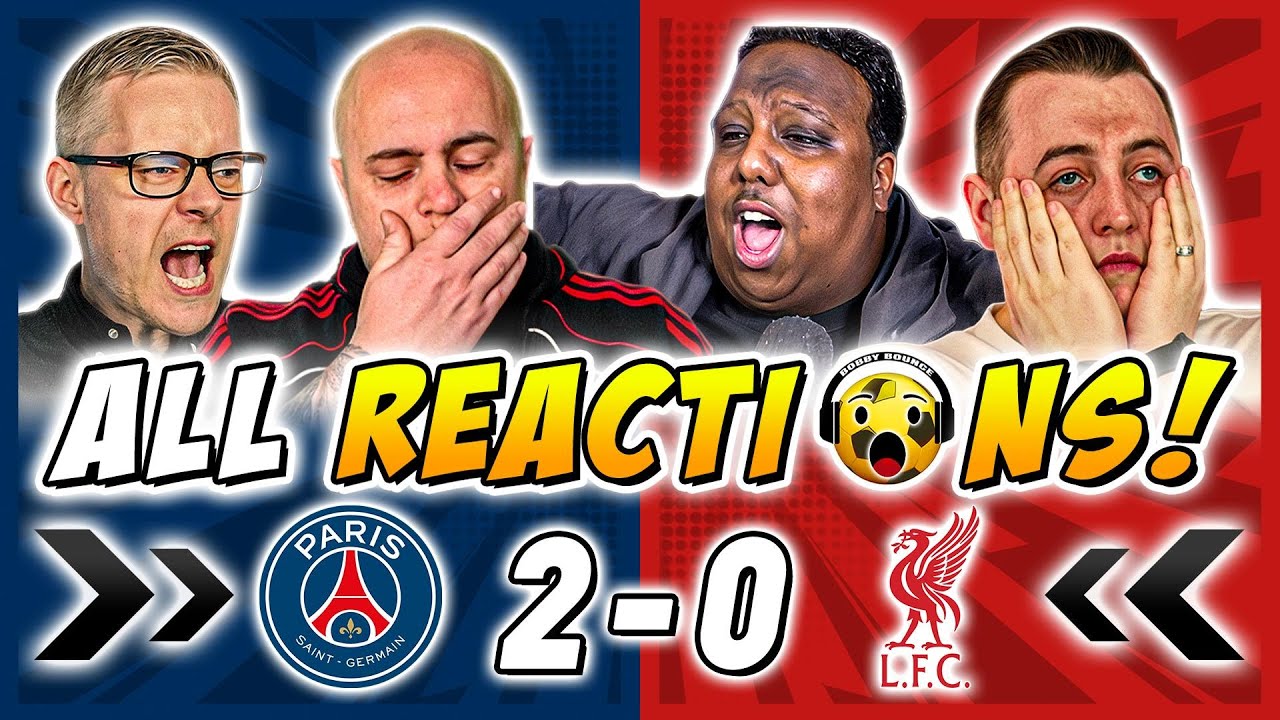 Реакция болельщиков &laquo;Ливерпуля&raquo; и их соперников и противников на победу &laquo;ПСЖ&raquo; со счетом 2:0 | Реа...